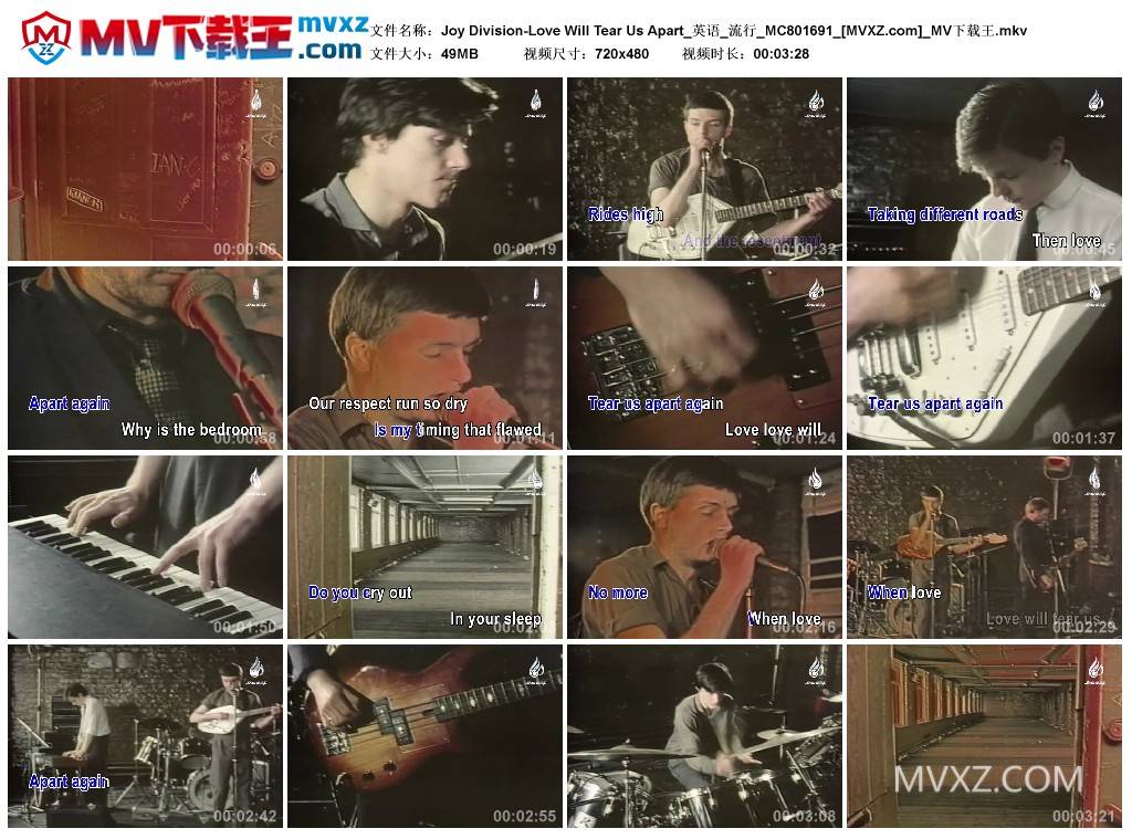 Joy Division-Love Will Tear Us Apart_英语_流行_MC801691